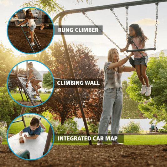Lifetime Climb & Slide Playset – Ultimate Backyard Fun for Kids