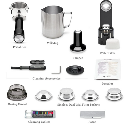 Breville Barista Express – Brushed Stainless Steel | From Beans to Espresso in Under a Minute