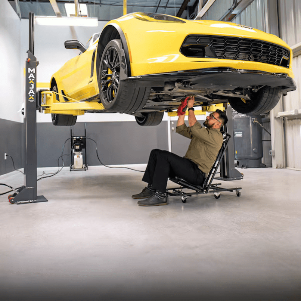 110V Portable Two-Post Garage Lift