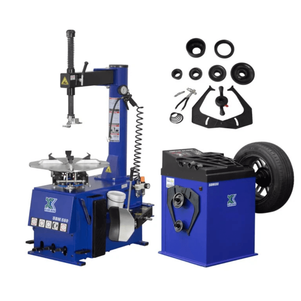 2.0 HP Tire Changer And Wheel Balancer Machine Combo 580 & 690