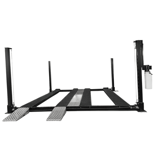 HALO LIFTS PRO Double Wide 4 Post Car Lift – 9,000 LBS Capacity