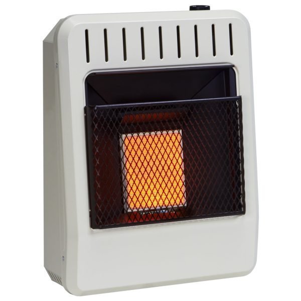 Avenger Reconditioned Dual Fuel Ventless Infrared Gas Space Heater – 10,000 BTU, T-Stat Control – Model# FDT1IRA-R