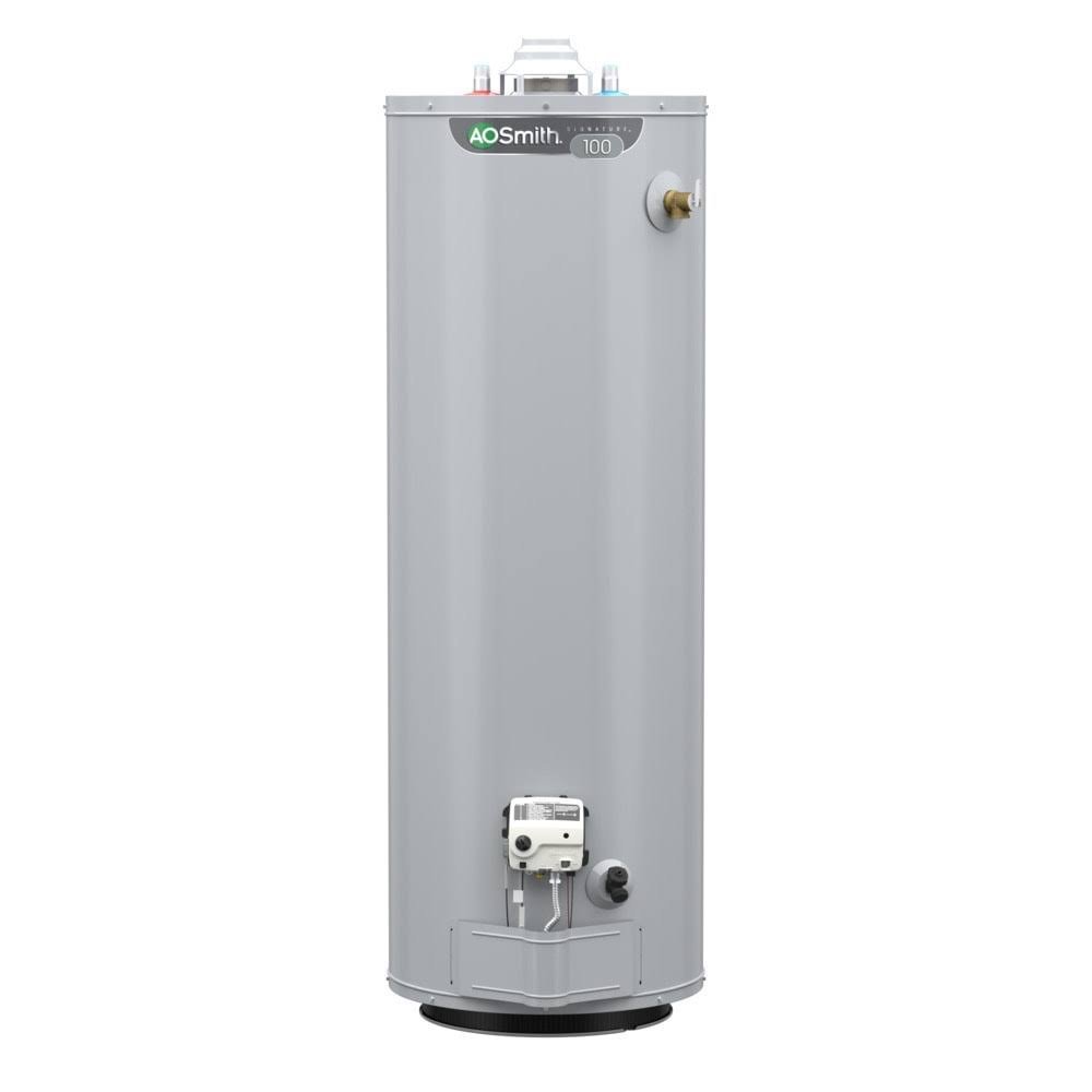 A.O. Smith Signature 100 50-Gallon Tall 12-Year Warranty 40000-BTU Natural GAS Water Heater | G12-UT5040NVR