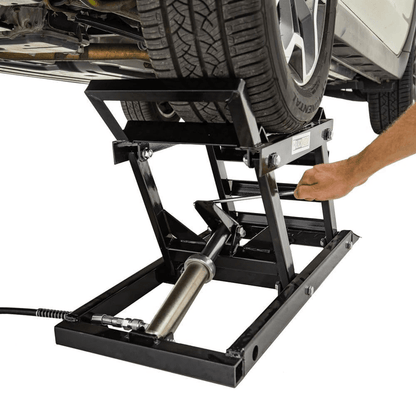Black Widow Hydraulic Underbody Access Car Lift with Ramp – 3,000 LB. Capacity per Pair