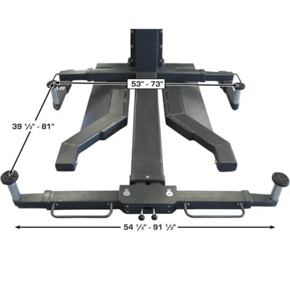 6,000-lb. Capacity / Mid-Rise Scissor Lift / Open-Center