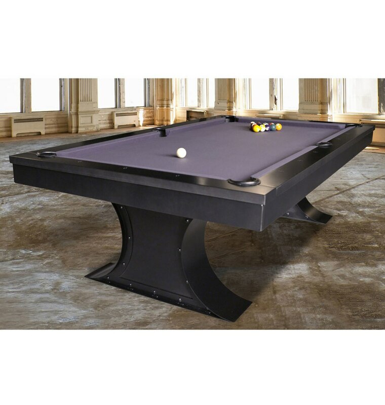 Xane 8' Steel Pool Table | White Glove Delivery USA
