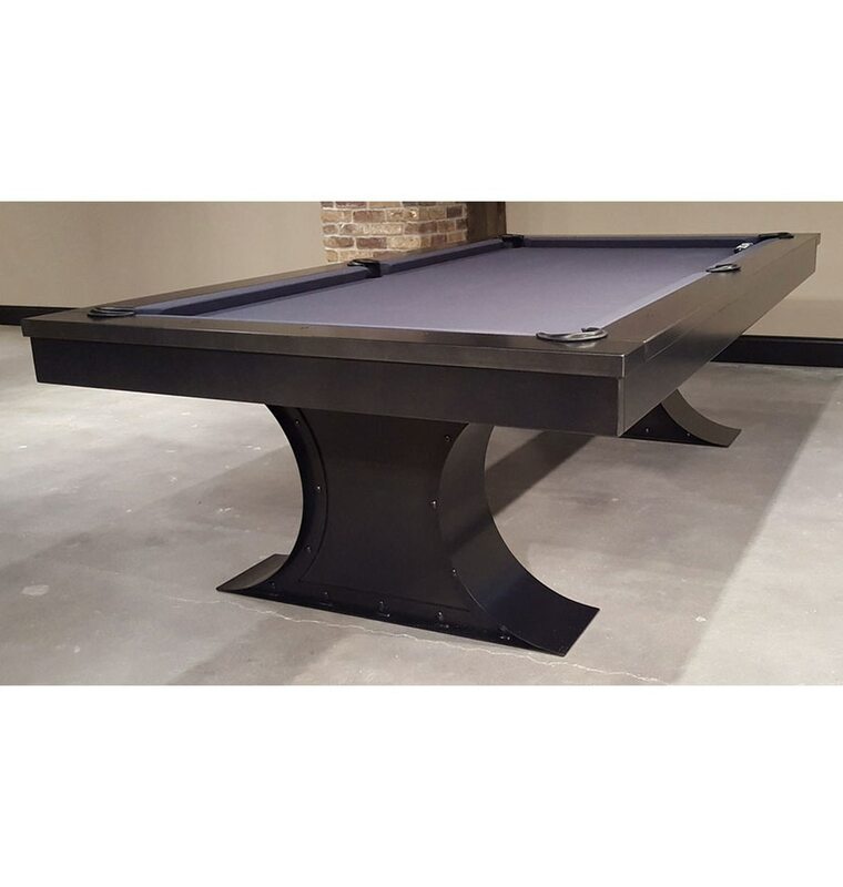 Xane 8' Steel Pool Table | White Glove Delivery USA